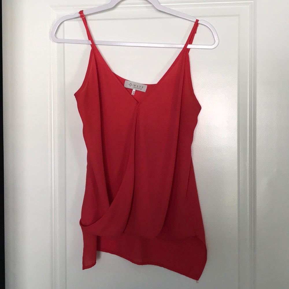Coral Dressy Tank